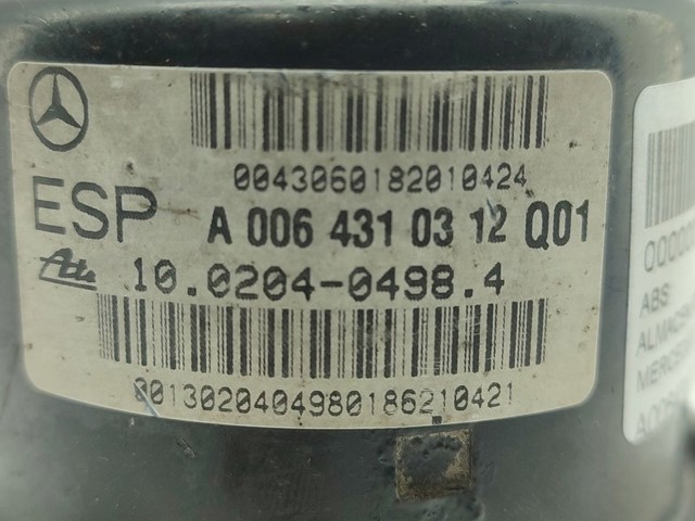 A0064310312 Блок АБС купить Ровно