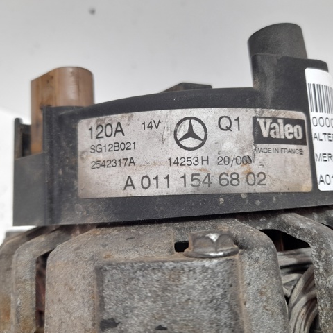 A0111546802 MERCEDES Генератор купить в Каменское