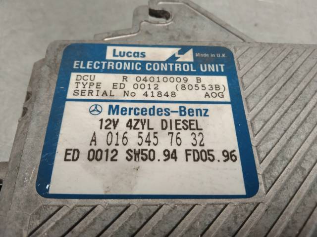 A0165457632 MERCEDES Модуль управления (ЭБУ) двигателем купить в Чернигов