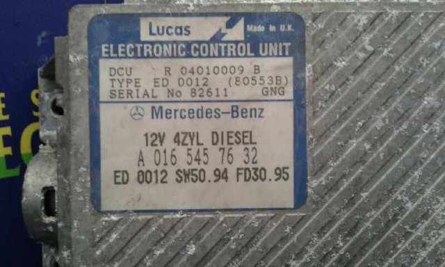 A0165457632 MERCEDES Блок управления двигателем купить в Черкассы