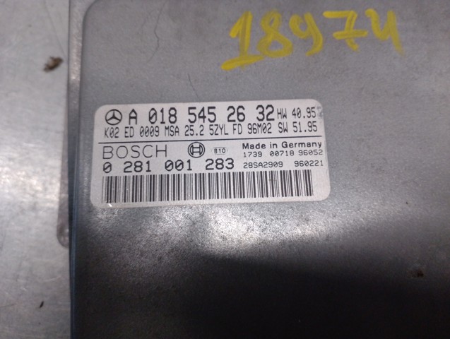 MERCEDES A0185452632 Блок управления двигателем в наличии Винница