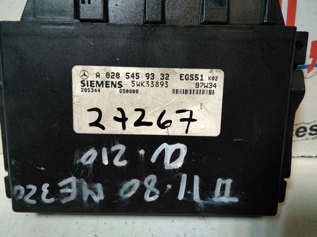 A0205459332 MERCEDES Модуль управления (ЭБУ) АКПП электронный купить в Львов
