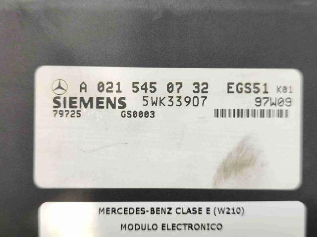 A0215450732 MERCEDES Модуль управления (ЭБУ) АКПП электронный купить в Запорожье