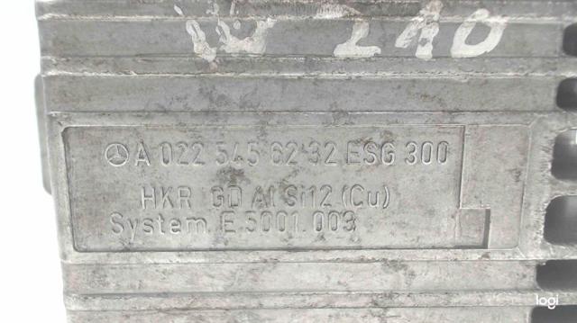 A0225456232 MERCEDES Регулятор оборотов вентилятора купить в Львов
