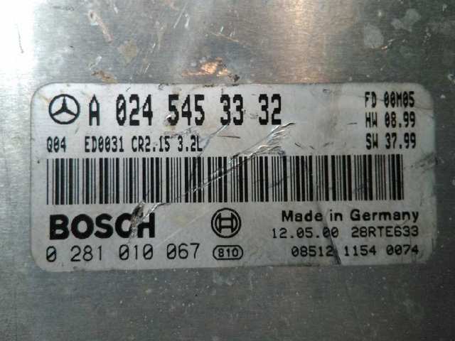 A0245453332 MERCEDES Модуль управления (ЭБУ) двигателем купить в Кривой Рог