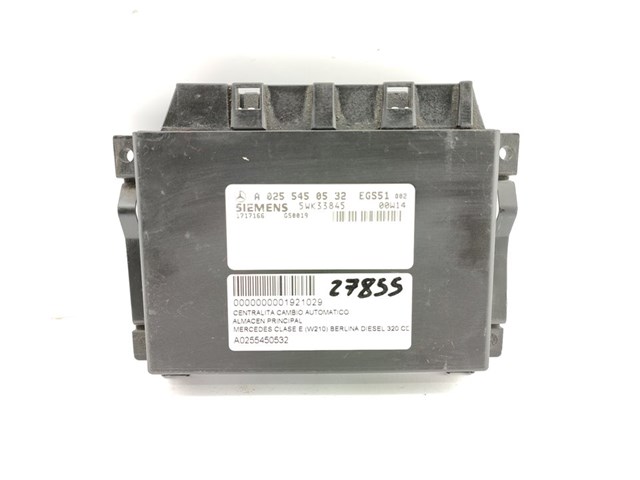 Módulo eletrônico para mercedes-benz E-Class T-Model E 230 t (210.237) M111970 A0255450532