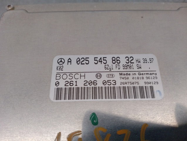 A0255458632 MERCEDES Блок управления двигателем купить в Полтава