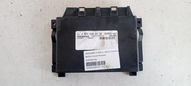 MERCEDES A0275451432 Модуль управления (ЭБУ) АКПП электронный в наличии Львов