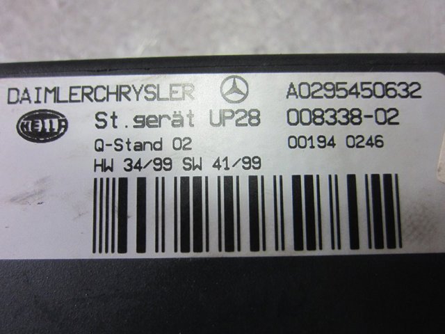 A0295450632 MERCEDES Модуль управления (ЭБУ) двигателем купить в Винница