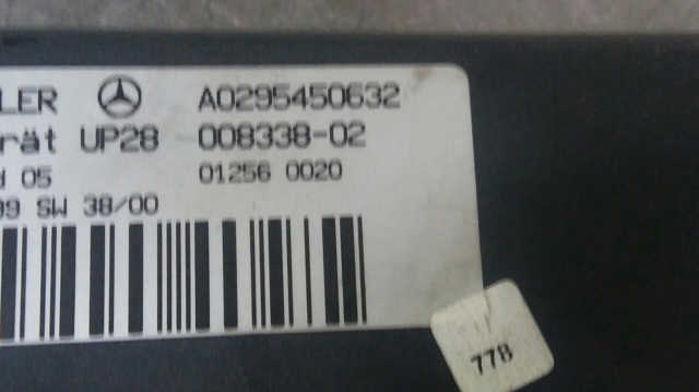 MERCEDES A0295450632 Блок управления двигателем в наличии Тернополь