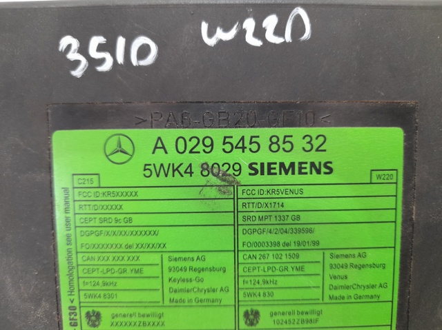 MERCEDES A0295458532 в наличии Винница