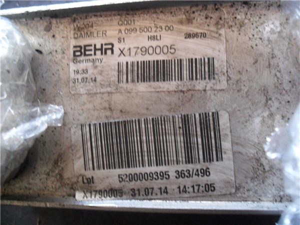 Radiador da caixa de velocidades para Mercedes-Benz E-Class E 220 CDI / Bluetec (212.001, 212.002) 651924 A0995002300
