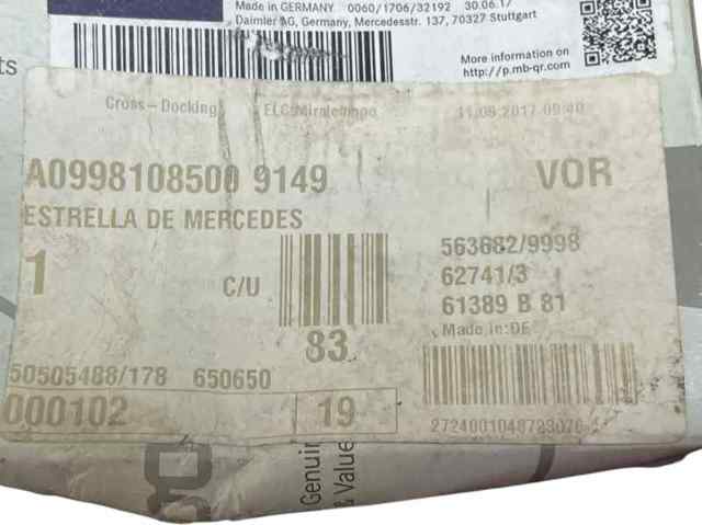 MERCEDES A0998108500 Эмблема крышки багажника (фирменный значок) в наличии Черкассы