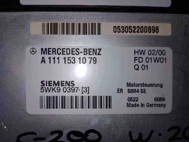 A1111531079 MERCEDES Блок управления двигателем купить в Ужгород