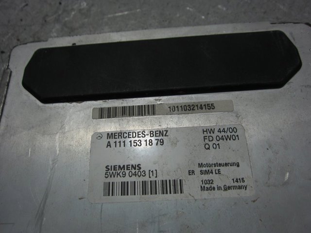 A1111531879 MERCEDES Модуль управления (ЭБУ) двигателем купить в Полтава
