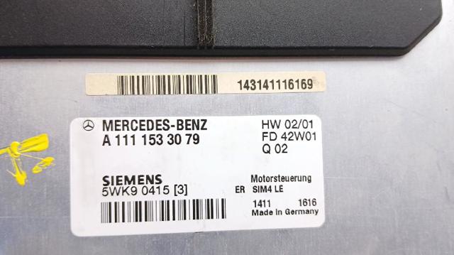 MERCEDES A1111533079 Блок управления двигателем в наличии Одесса