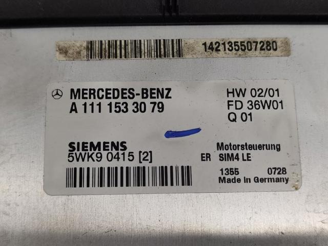 MERCEDES A1111533079 Модуль управления (ЭБУ) двигателем в наличии Каменское