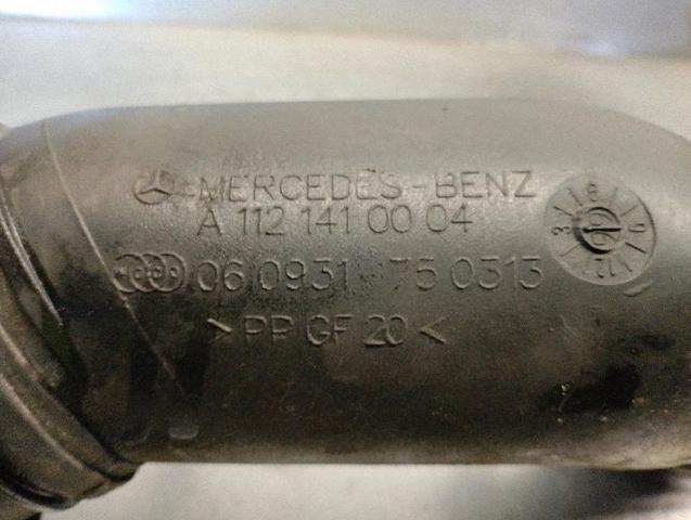 Cano derivado de ar do medidor de consumo do ar A1121410004 Mercedes