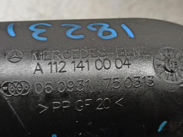 Cano derivado de ar do medidor de consumo do ar A1121410004 Mercedes