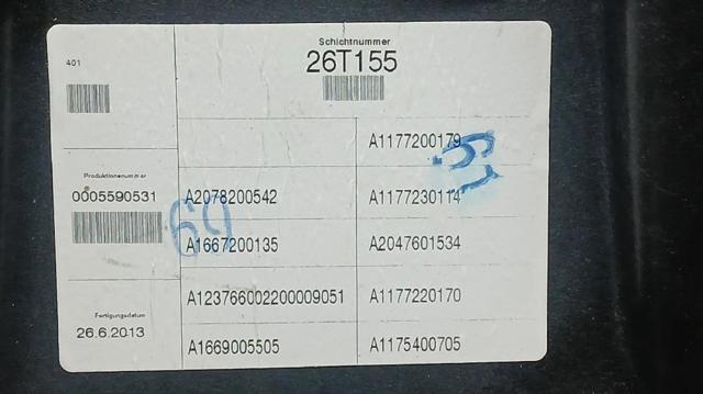 MERCEDES A1177200179 Механизм стеклоподъемника двери передней левой в наличии Павлоград
