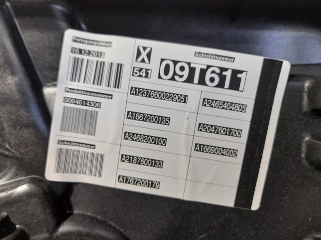 A12376600229051 MERCEDES Механизм стеклоподъемника двери задней левой купить в Киев