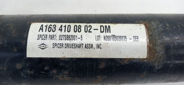 MERCEDES A1634100802 Вал карданный задний, в сборе в наличии Чернигов