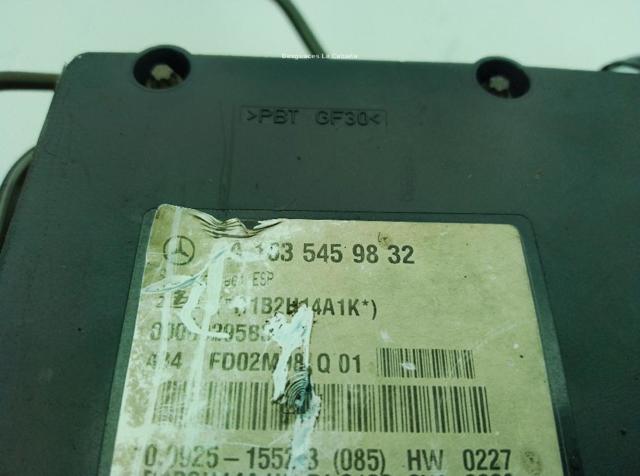 Unidade hidráulico de controlo ABS Mercedes ML/GLE W163