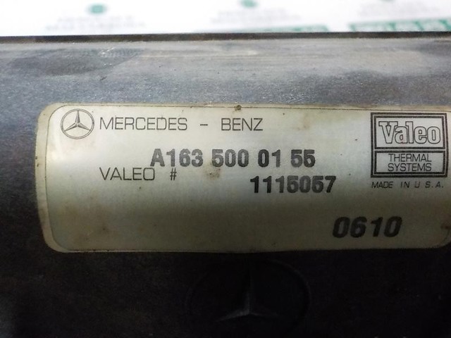 MERCEDES A1635400188 Электровентилятор охлаждения в сборе (мотор+крыльчатка) левый в наличии Харьков