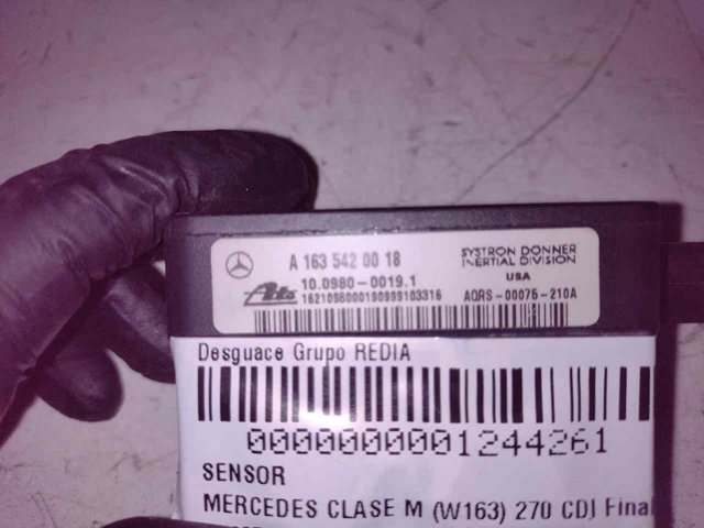 A1635420018 MERCEDES Датчик угла (скорости) поворота авто купить в Сумы