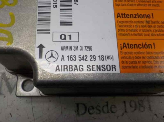 1635422218 Модуль-процессор управления подушкой безопасности (ЭБУ AIRBAG) купить Черкассы