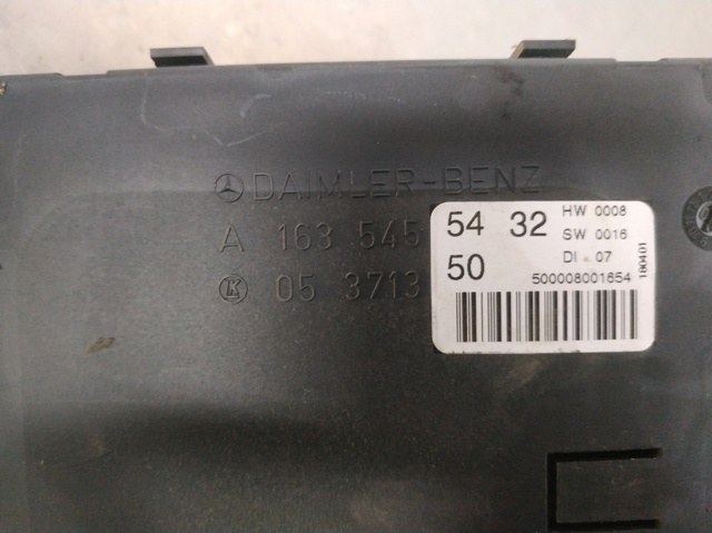 A1635452832 MERCEDES Регулятор оборотов вентилятора купить в Ровно