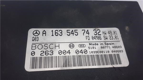 Para Mercedes Classe M (BM 163) 4.0 400 CDI (163.128) OM 628.963 A1635457432