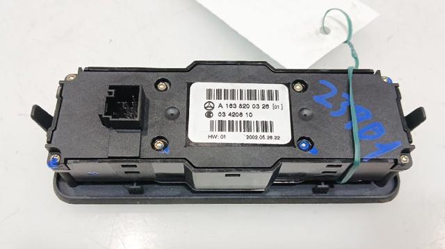 MERCEDES A1638200326 Кнопочный блок управления стеклоподъемником задний в наличии Запорожье