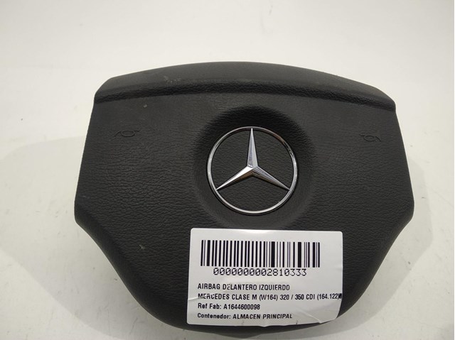 Airbag de volante para Mercedes M-Class (BM 164) 4.0 ml 420 CDI (164.128) A1644600098
