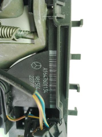 MERCEDES A16476003709197 Ручка двери левой наружная передняя/задняя в наличии Полтава