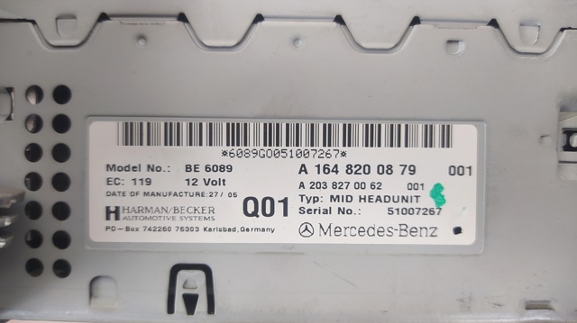 A1648200879 MERCEDES купить в Одесса