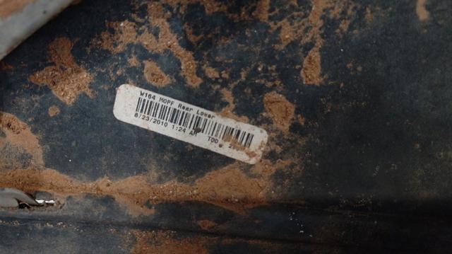 A16488029409999 MERCEDES Верхняя часть заднего бампера купить в Днепр