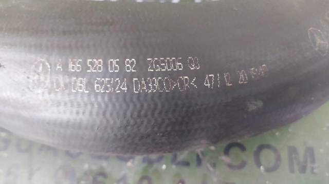 A1665280582 MERCEDES Патрубок интеркулера купить в Полтава