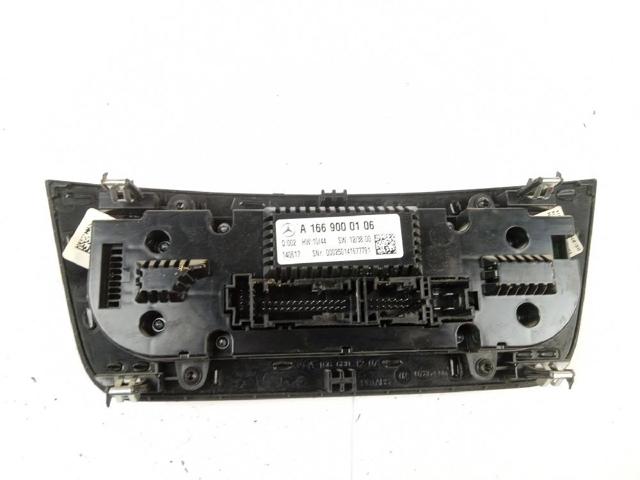 MERCEDES A1669000106 Блок управления режимами отопления/кондиционирования в наличии Тернополь