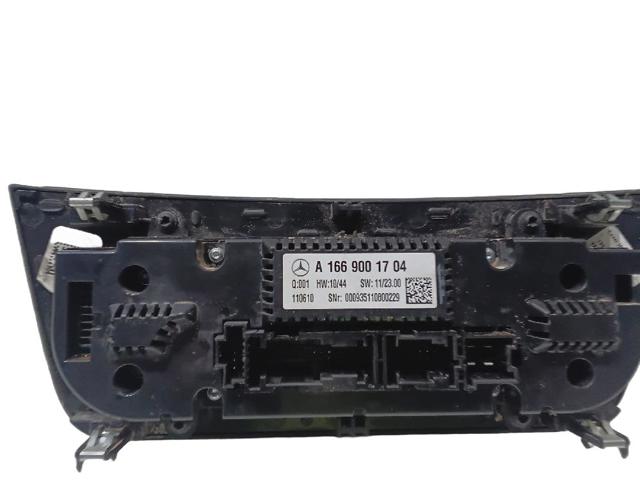 Unidade de controlo dos modos de aquecimento/condicionamento Mercedes ML/GLE W166