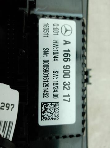 A1669003217 MERCEDES Блок управления кондиционером купить в Одесса
