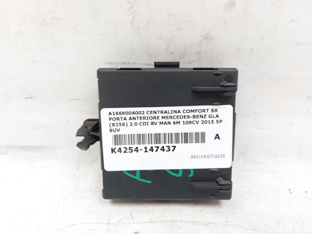 A1669004002 MERCEDES Блок комфорта передней двери купить в Кривой Рог