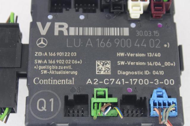 MERCEDES 1669004402 Блок комфорта передней двери в наличии Кривой Рог