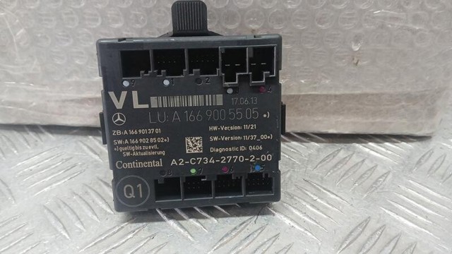 MERCEDES A1669005505 Блок комфорта передней двери в наличии Хмельницкий