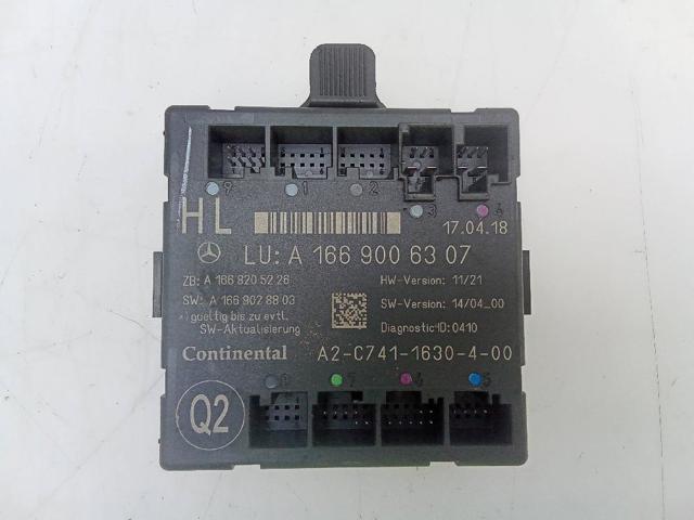 MERCEDES A1669006307 Блок комфорта задней двери в наличии Винница