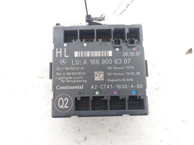 MERCEDES A1669006307 Блок комфорта задней двери в наличии Ирпень
