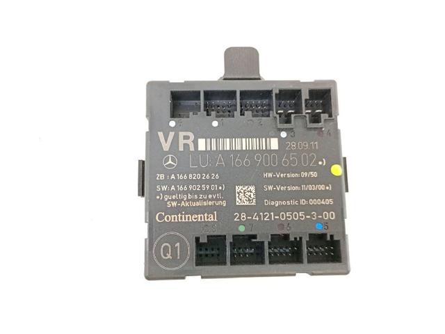 A1669006502 MERCEDES Блок комфорта передней двери купить в Черновцы