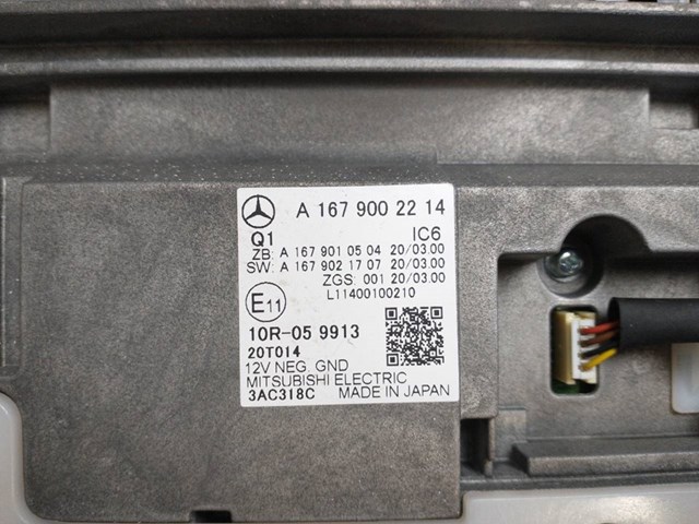 MERCEDES A1679002214 Дисплей многофункциональный в наличии Николаев