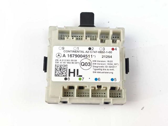 MERCEDES A1679004511 Блок комфорта задней двери в наличии Каменское