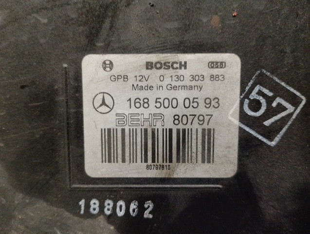 MERCEDES A1685050555 Диффузор радиатора в наличии Львов